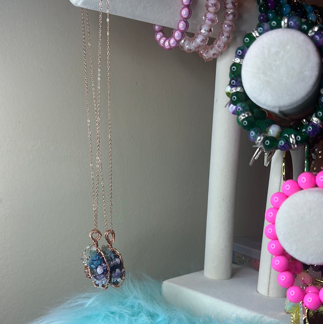 Amethyst Healing Heart